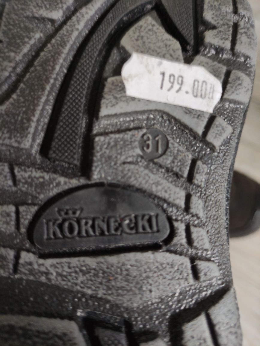 Kornecki NOWE buty zimowe 30/31 skórzane