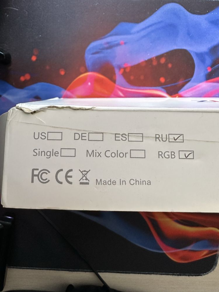 Механічна клавіатура Zuoya x51 з RGB підсвіткою