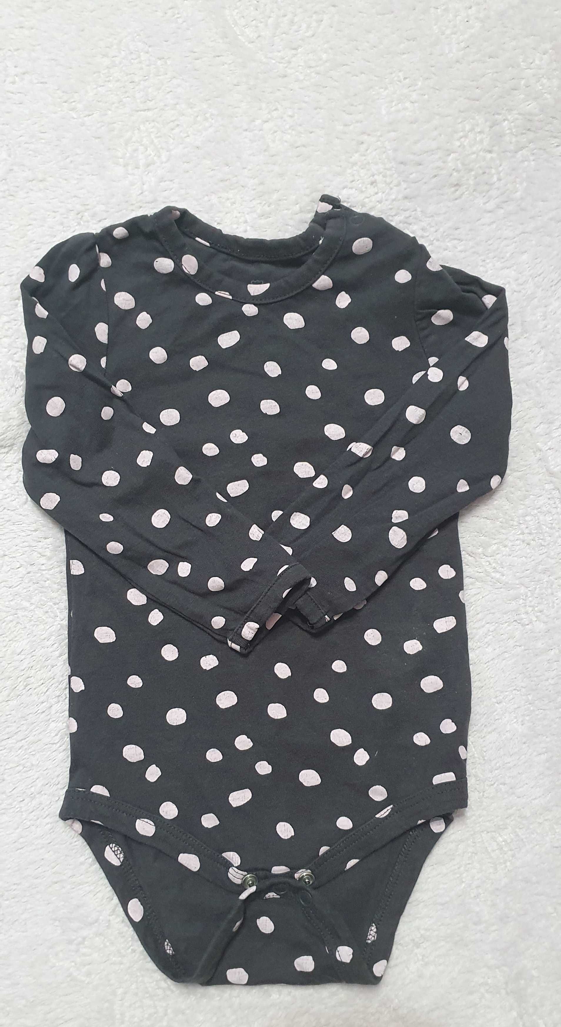 Bluzki i body 80 cm dla dziewczynki