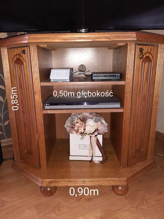 Zestaw mebli dębowych