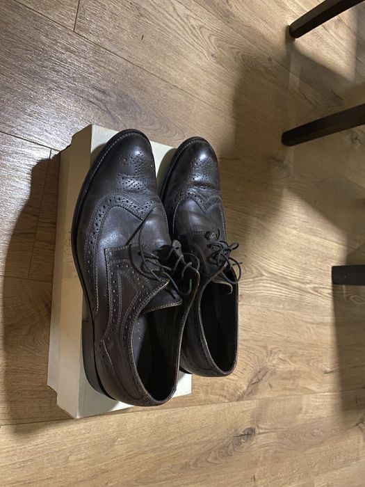 Туфли коричневые 45 размер