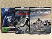 Steelbook 4K Ultra HD Blu-ray К.Нолан Начало / Дюнкерк / Престиж