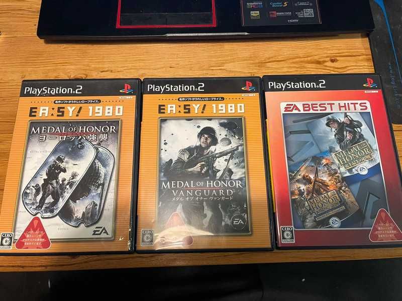 Pełna kolekcja Medal of Honor - PlayStation 2