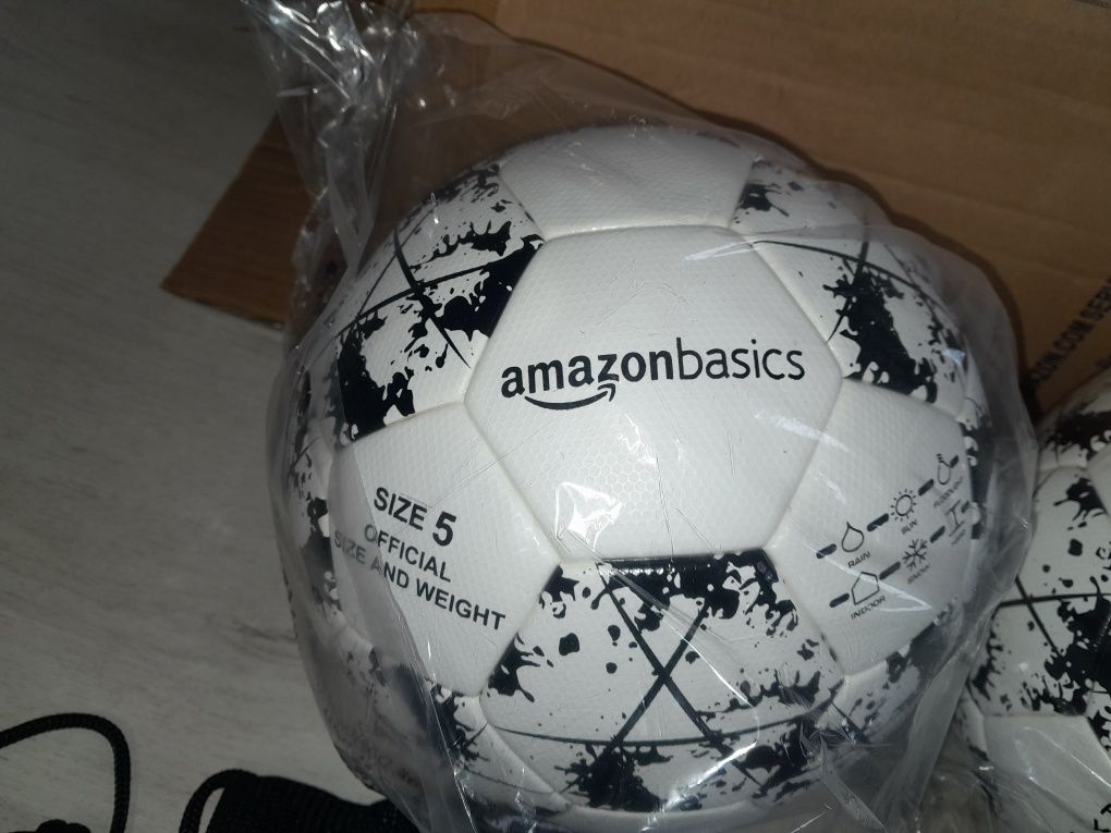 Piłka do futbolu piłki nożnej amazon basics rozmiar 5