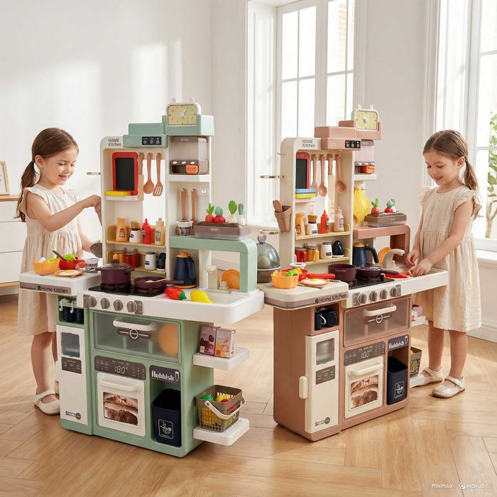 ‼️ТОП ПРОДАЖУ‼️ Крута кухня дитяча набори 42-104 предмети до 122 см