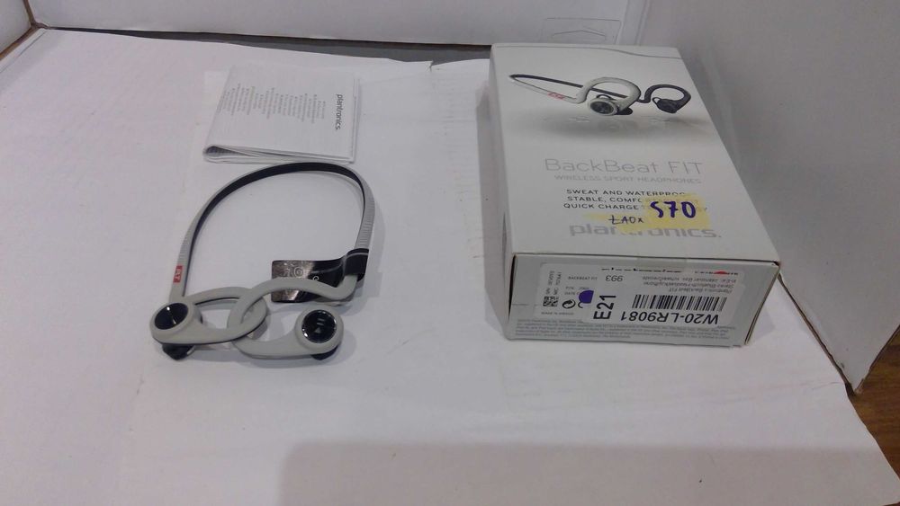 Bezprzewodowy zestaw słuchawkowy Plantronics BackBeat fit S70