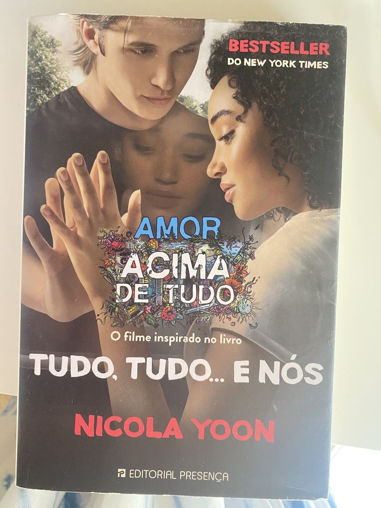 livro Tudo Tudo e nos