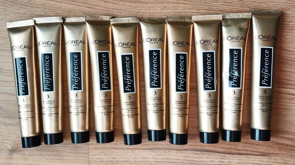 Odżywki do włosów loreal paris preference złota  54ml - nowe