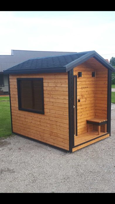 Sauna ogrodowa domowa