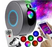 Projektor rzutnik gwiazd NEBULA LED lampka nocna bluetooth USB pilot