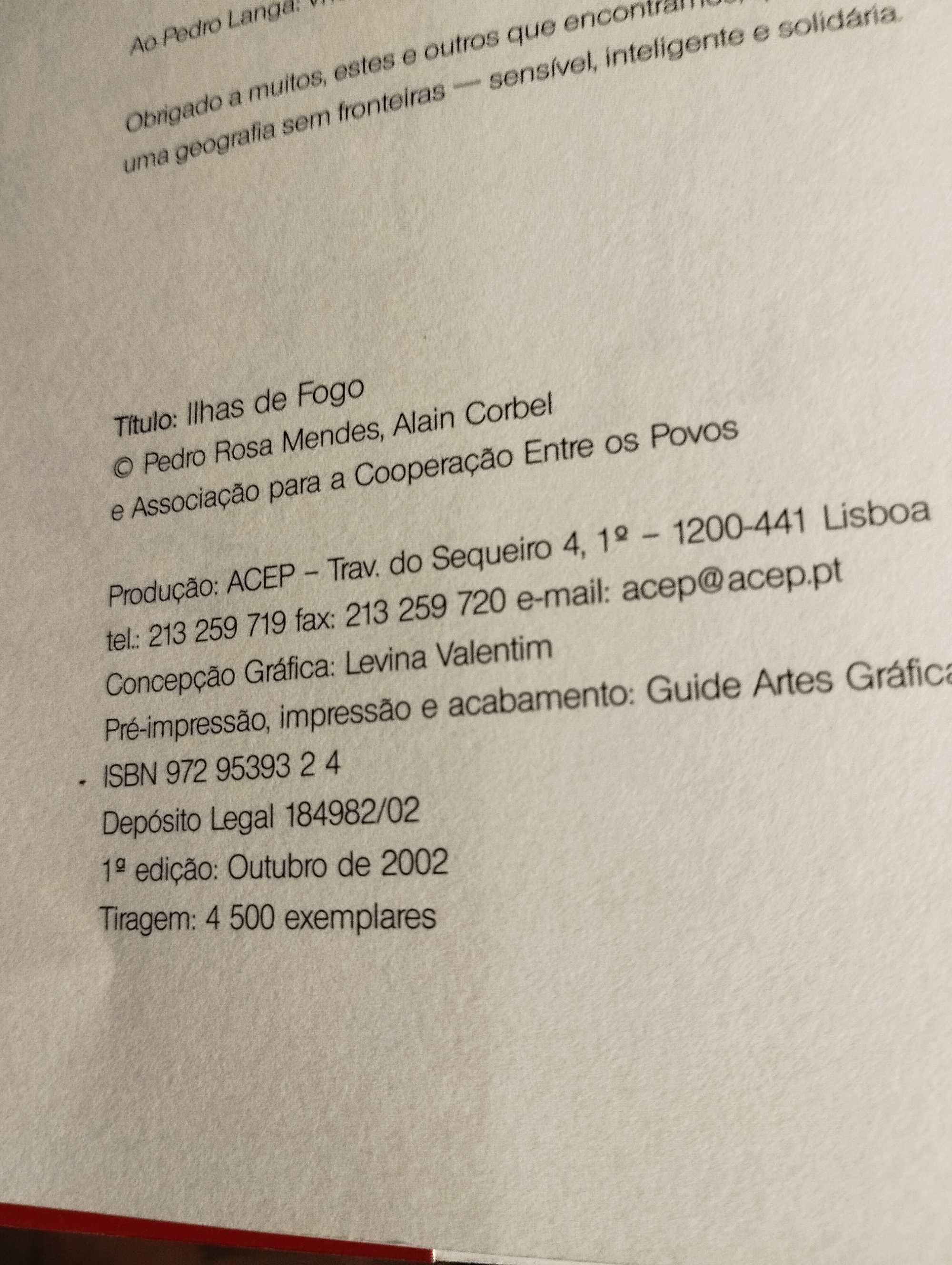 Ilhas de Fogo - textos desenhos e pinturas