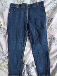 Spodnie getry jeans Next 104, 4lata