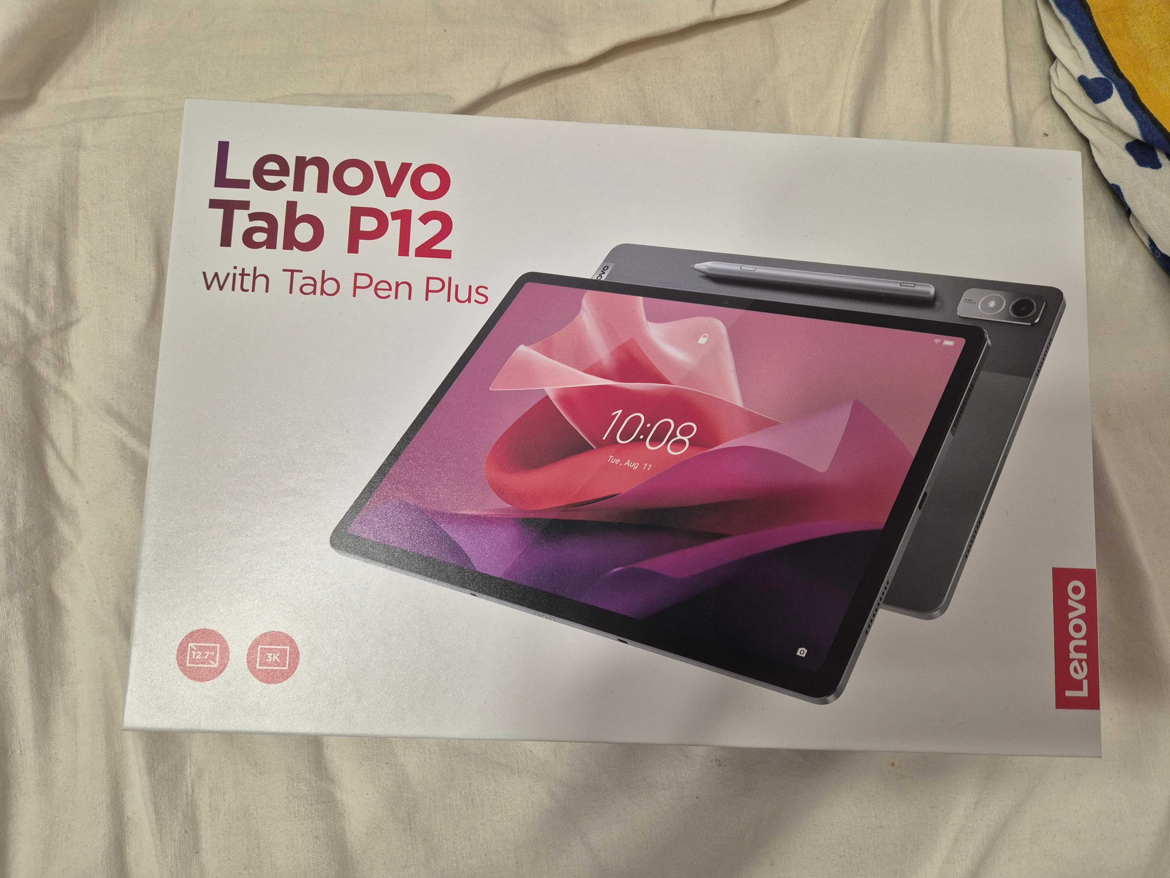 Tablet Lenovo Tab P12 TB370FU 12.7" z rysikiem