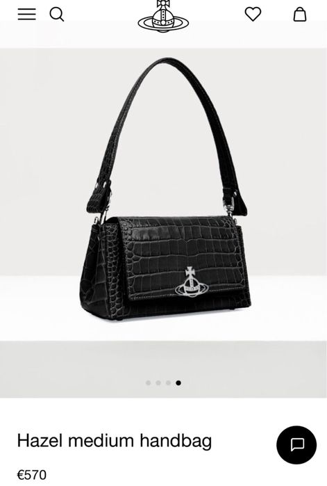 Vivienne Westwood Hazel сумка женская чорна off heron chanel жіноча