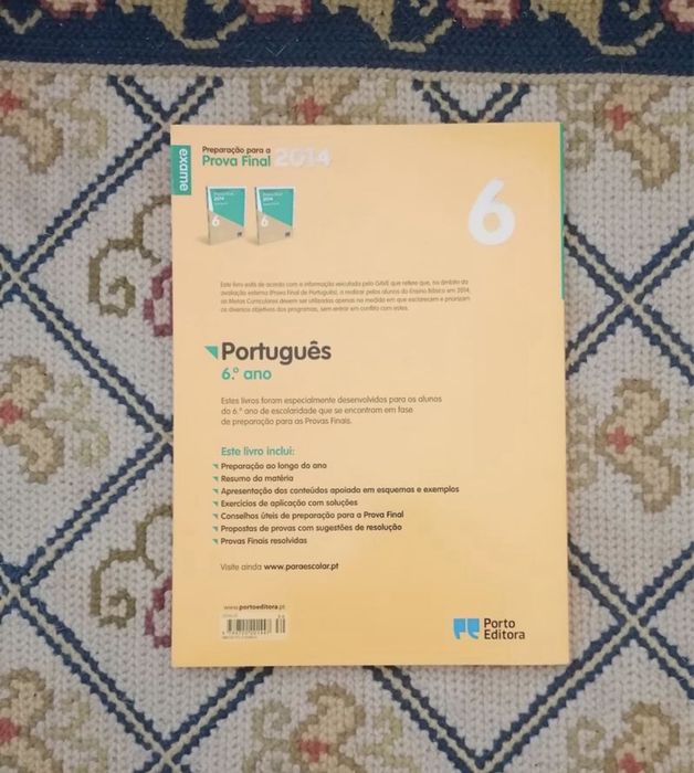 Prova Final 2014 Portugues 6 ano