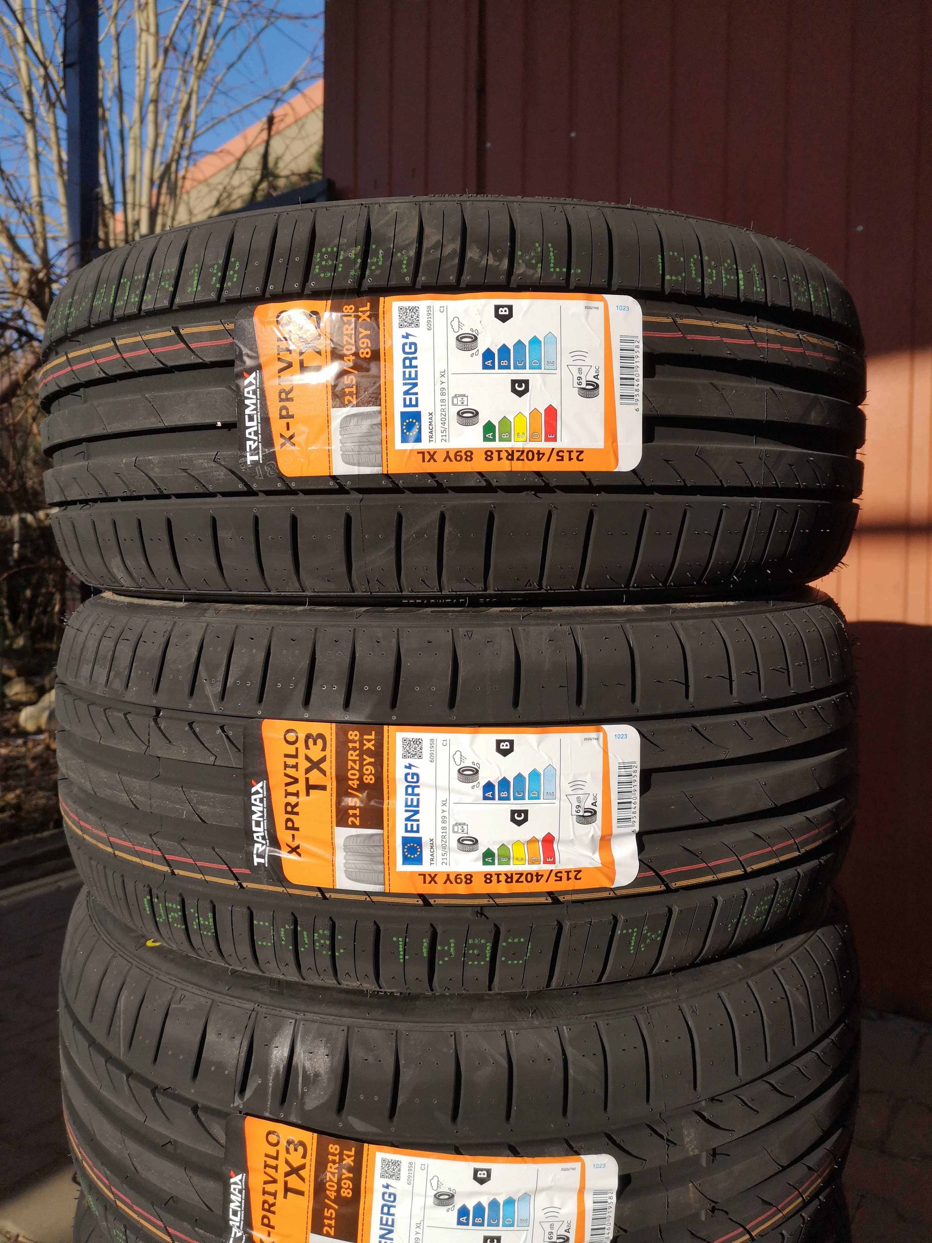 215/40 R18 89Y XL - Tracmax X-Privilo TX-3 (4 sztuki) NOWE