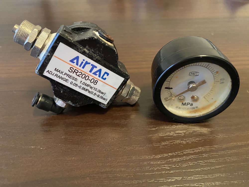 AIRTAC SR200-08 0,5~9 бар PT 1/4 клапан регулирования давления воздуха