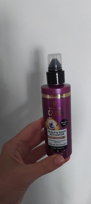 Gliss Schwarzkopf aktywator wzrostu włosów