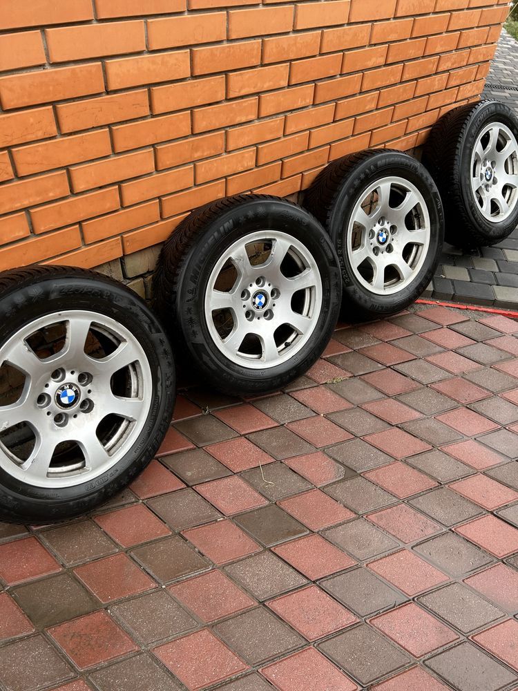 225/55/r16 зимняя резина Michelin на дисках, диски в сборе