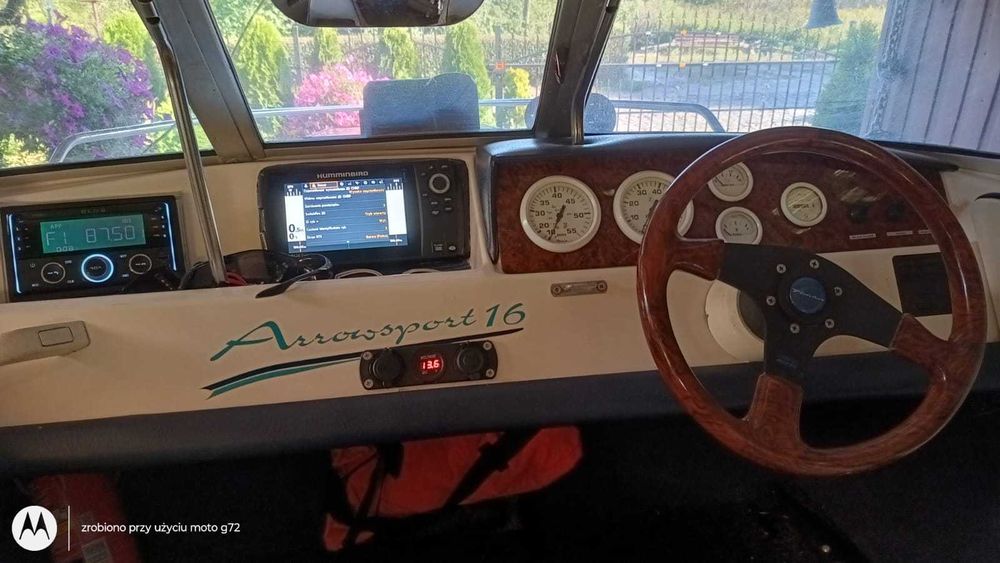 Łódź Motorowa Fletcher Arrow Sport 16   Mercury 90KM + Przyczepa