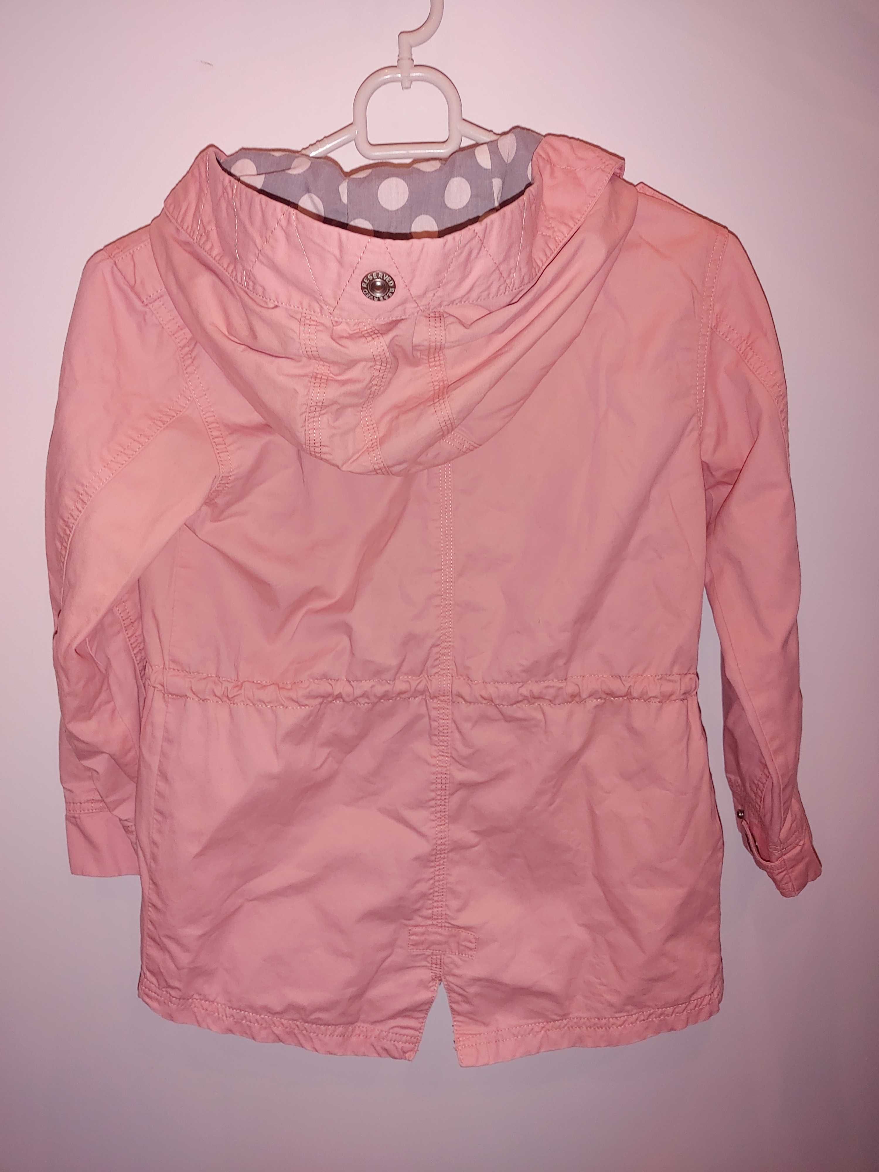 Wiosenna kurtka,płaszczyk dla dziewczynki reserved 128 cm 7-8 lat