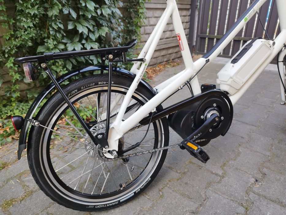 Rower elektryczny Fahrad składak manufaktur Bosch koło 20