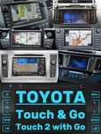 Mapy 2024/2025 Toyota Touch & Go Touch 2 with Go Android CarPlay