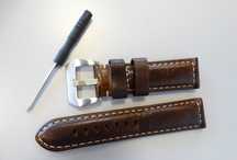Pasek skórzany ciemny brązowy 20mm do zegarka klamra pre-v Seiko Casio