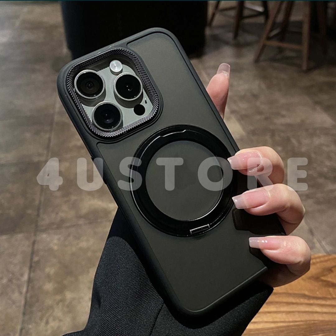 Чехол Matt Ring Magsafe на iPhone 15 16 Pro Max чохол матовий кільце