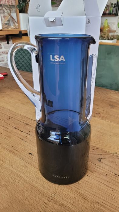 Кувшин LSA International Utility 1,36 л синий. графины.