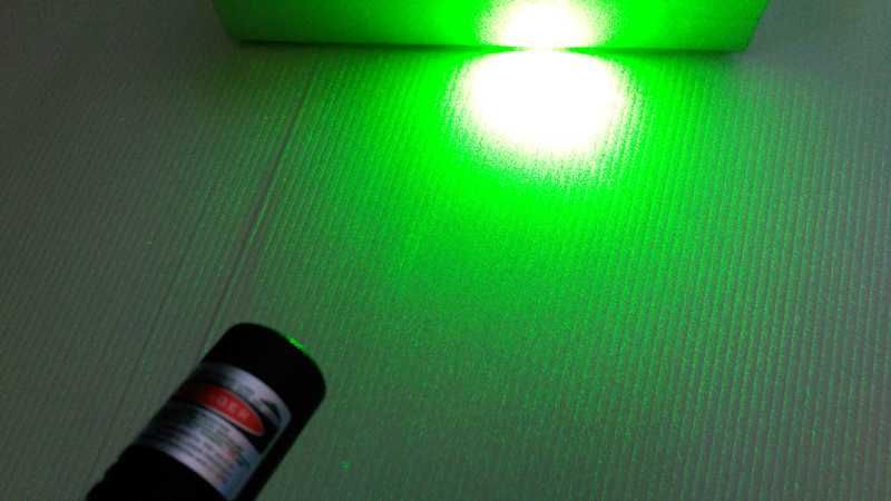 Ponteiro laser verde longo alcance