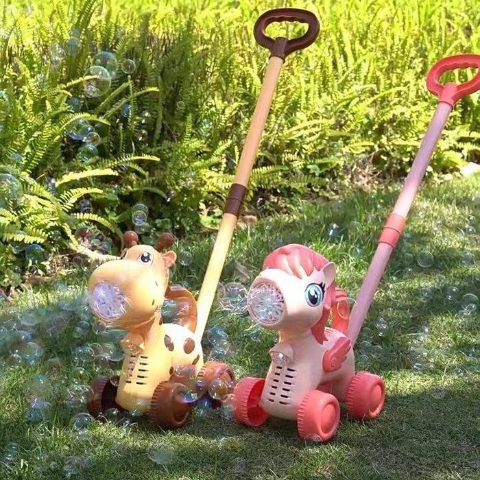 Каталка з мильними бульбашками Жираф