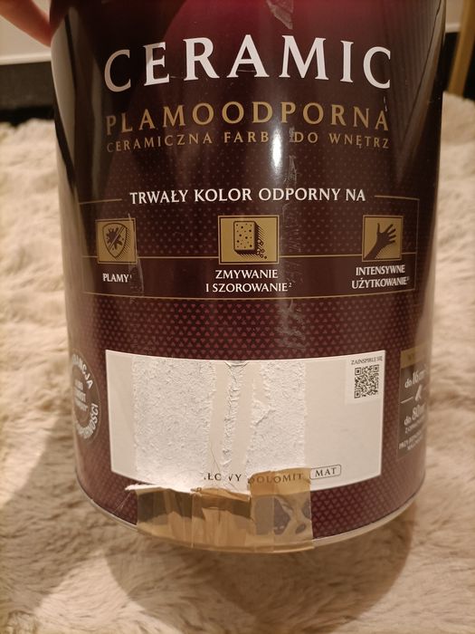 Nowa farba Magnat - Perłowy Dolomit, farba ceramiczna 5l