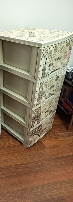 Комод пластиковий Алеана- Париж