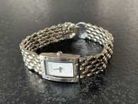 Zegarek damski nowy srebrny kwarcowy Chanel