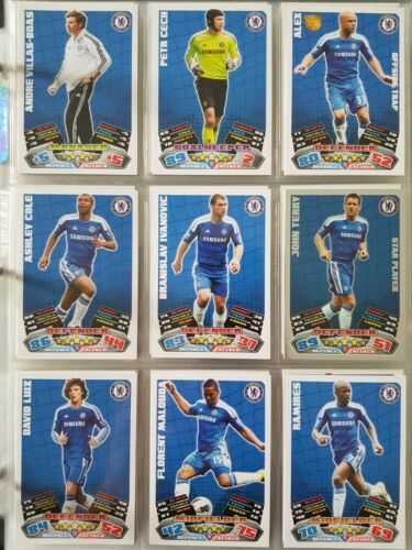 Karty English Premier League 2011/2012. Match Attax (Topps)