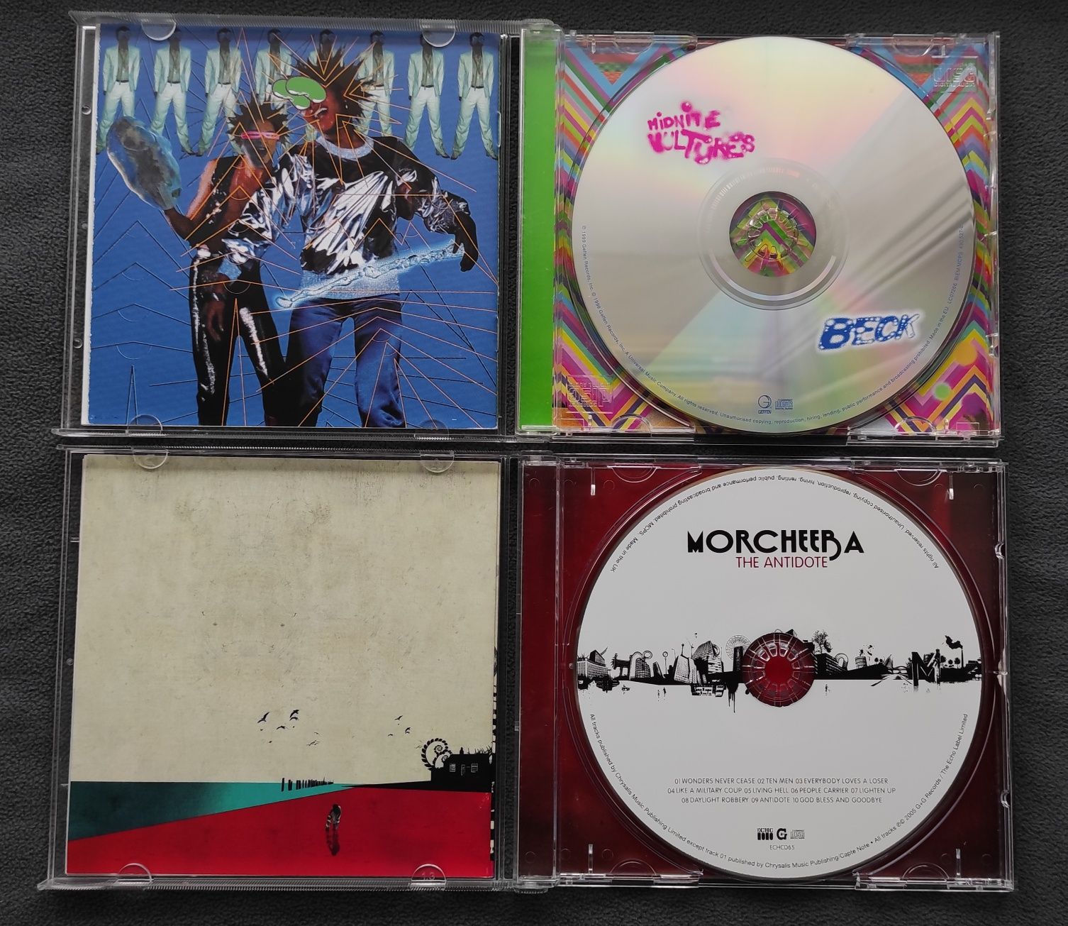 Фирменные CD диски Morcheeba, Beck, Puff Daddy, The Beautiful South