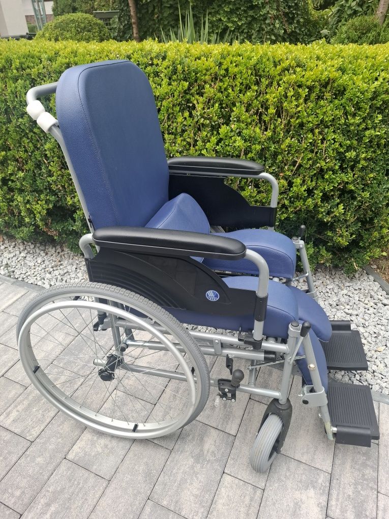 Wózek toaletowy aluminiowy