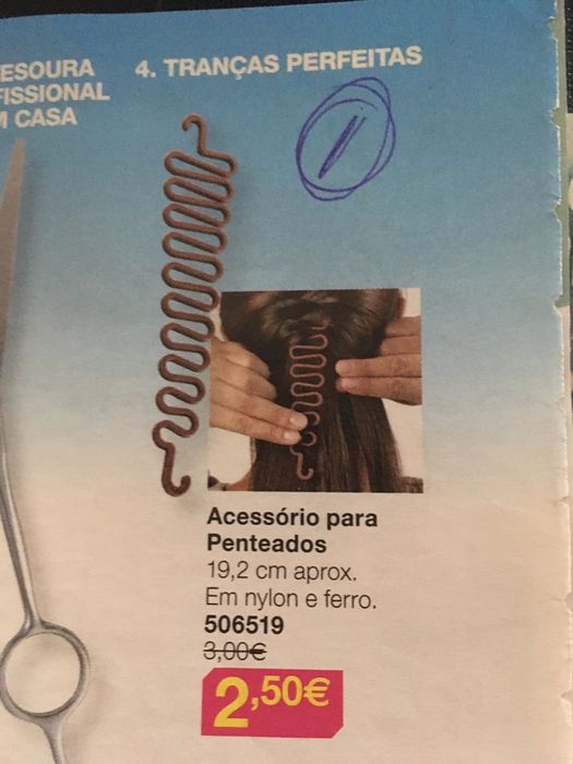 Varios acessorios