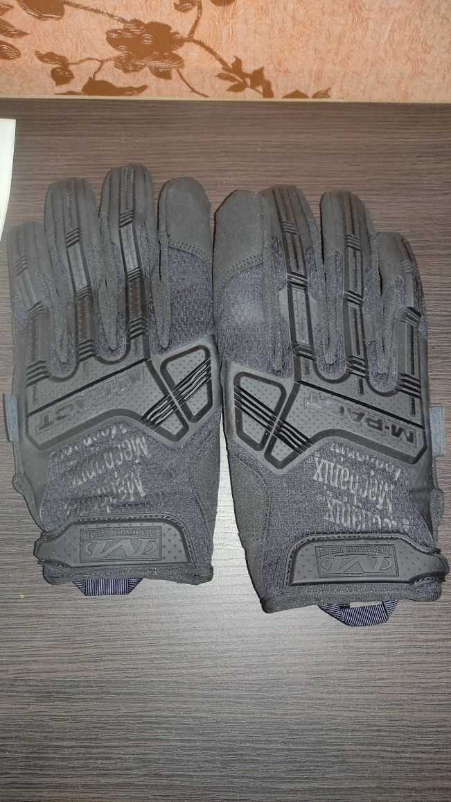 Тактичні рукавиці Mechanix M-Pact Covert Gloves чорні; розмір: L