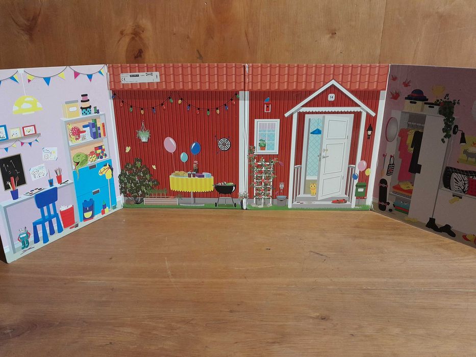 Domek dla lalek Ikea Spexa wkład do półki używany
