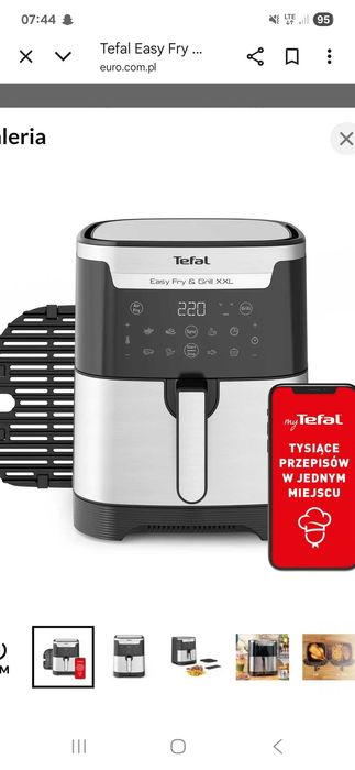 Air Fryer Tefal Easy Fry&Grill XXL