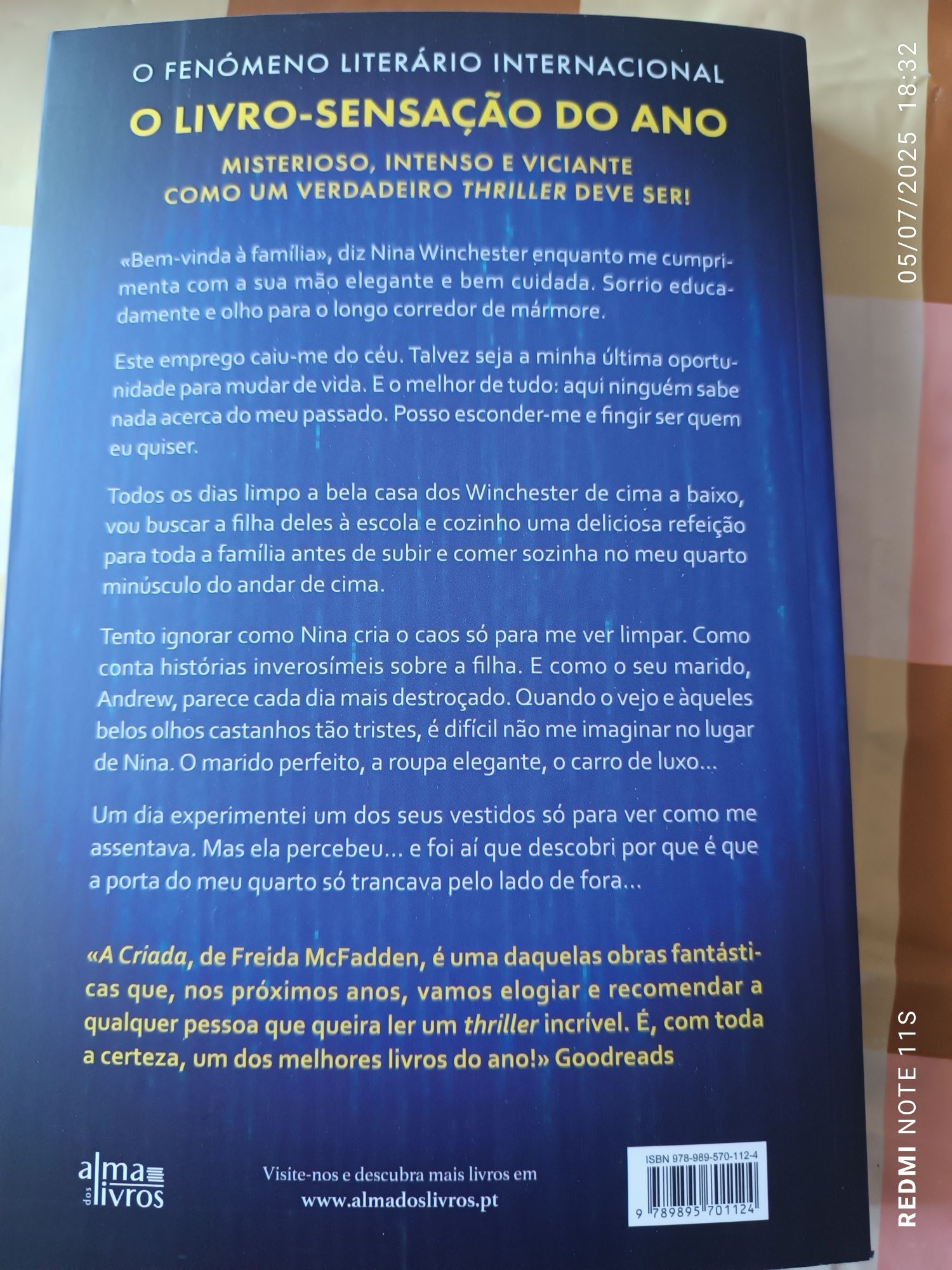 Livros novos da FREIDA McFADDEN