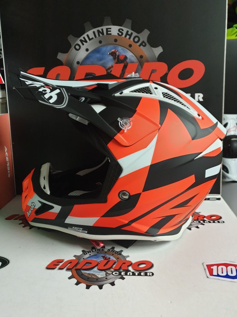 Capacete Novo - Airoh Aviator Ace - Trick - T. M