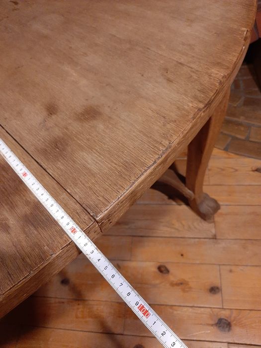 Stół zabytkowy dębowy