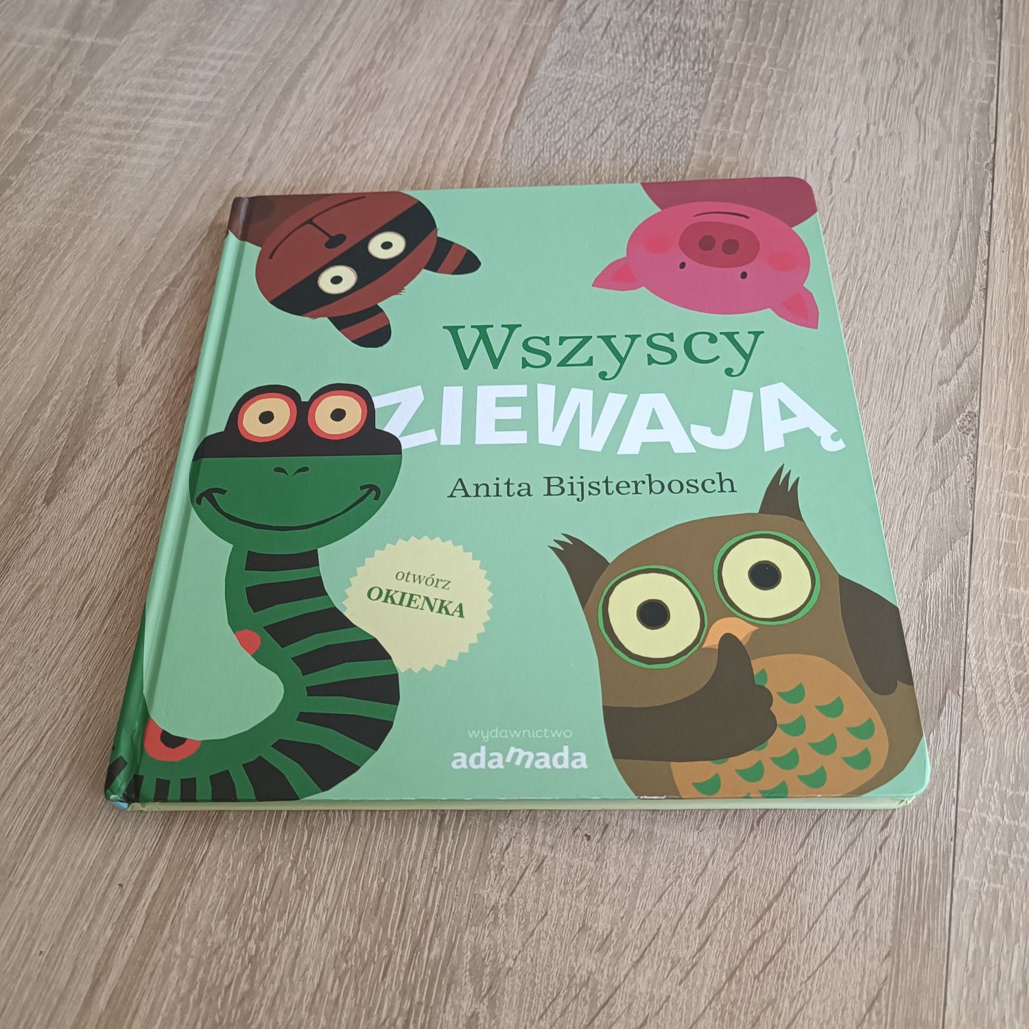 Książka Wszyscy ziewają Anita Bijsterbosch