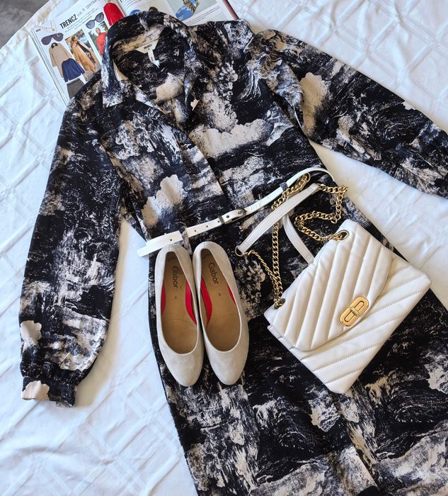 Sukienka Damska Długa Szmizjerka Object r.36/38