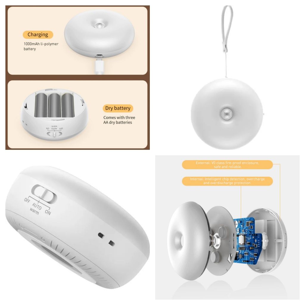 Baseus Luz LED noturna inteligente - LIQUIDAÇÃO

-Warm Light-Nova-24h