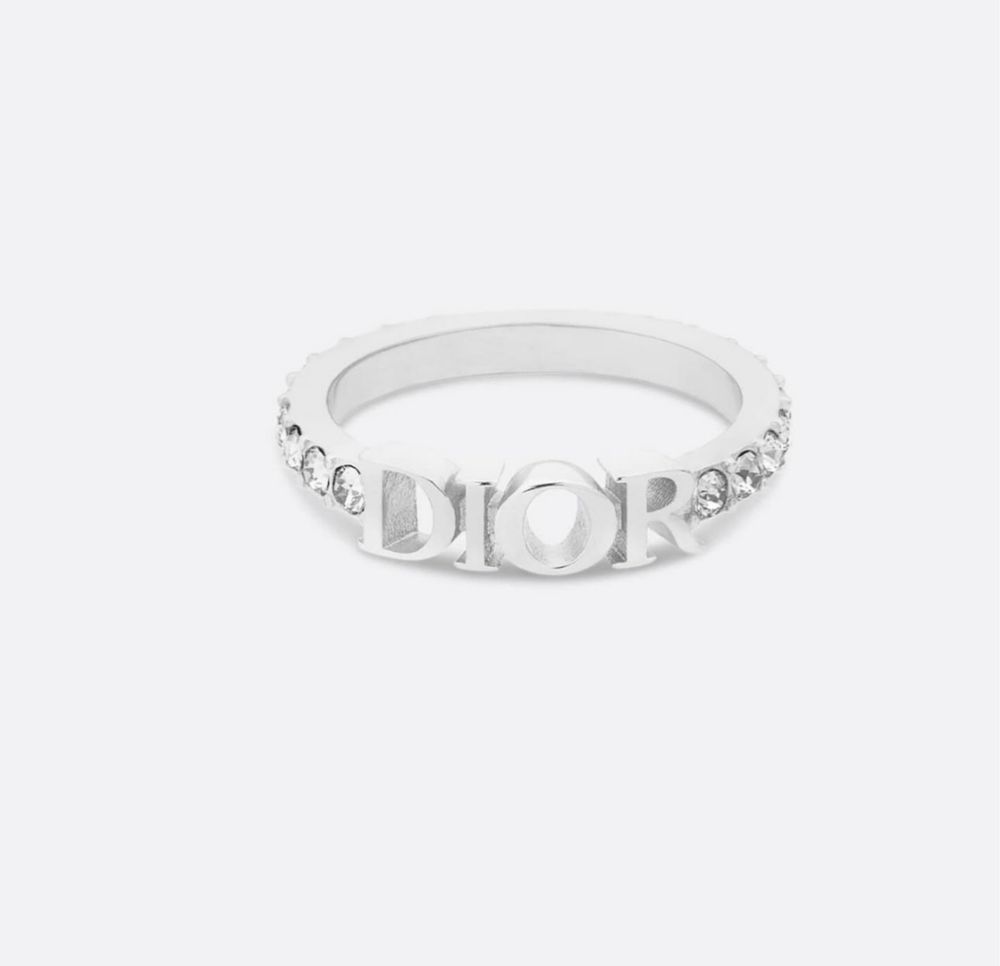 Кольцо Dior logo оригинал