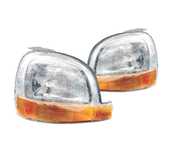 FARÓIS OPTICAS PARA RENAULT KANGOO I 97-03
